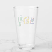 ブラ브ジ질ル·イン·韓国ビール タンブラーグラス (裏面)