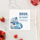 ブラ…ユーハングリーブループールパーティーボーイ誕生日 スタンダードカクテルナプキン (インサイチュ)