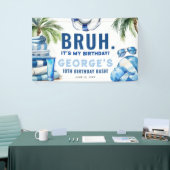 ブラ…俺の誕生日だ!男の子の誕生日パーティー 横断幕 (トレードショー)