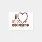 ブラloveウンbf ポストイット (正面)