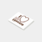 ブラloveウンbf ポストイット (アングル)