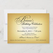 ブリアナカジノナイト17thバースデーパーティー 招待状 (裏面)