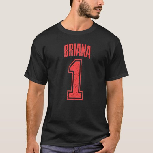ブリアナサポーター第1位ファン Tシャツ (正面)