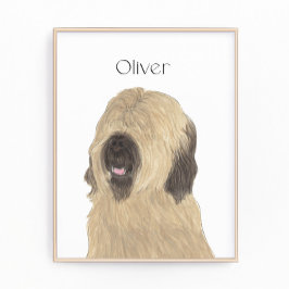 ブリアパーソナライズされたード フォトプリント           