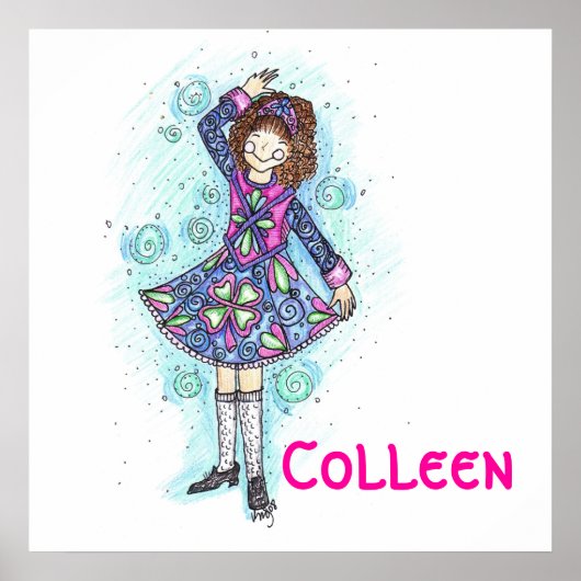 ブリアンヌ・アイリッシュ・ダンサーのポスター！ ポスター (正面)