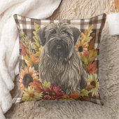 ブリアードドッグ秋水彩花 クッション (ブランケット)