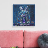 ブリアードブルースター絵画リーナイトスタイル キャンバスプリント (インサイチュ (リビング))