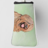 ブリアード絵画ズ – かわいいオリジナルドッグアート ゴルフヘッドカバー (回転90)