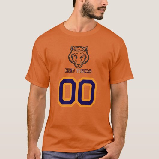 ブリオタイガース ジャージ Tシャツ (正面)