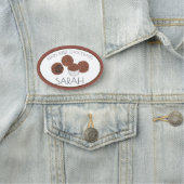 ブリガデイルブラジルチョコレートキャンディベイクセール 名札 (インサイチュ)