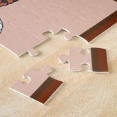 ブリガデイロブラジルチョコレートトリュフルズデザート ジグソーパズル (側面)