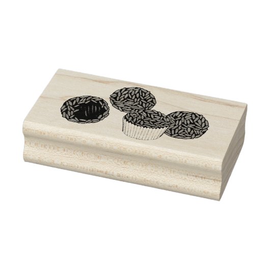 ブリガデイロブラジルチョコレートトリュフルズデザート ラバースタンプ (スタンプ)