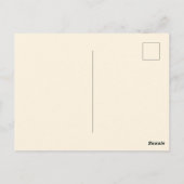 ブリガム・ユタ・グリーティング・ポストカード ポストカード (裏面)