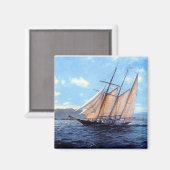 ブリガンチン マグネット (正面/裏面)