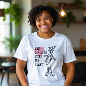 ブリキの男が私のハートヴィンテージを盗んだ Tシャツ