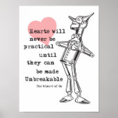 ブリキの男と壊れないハート ポスター (正面)