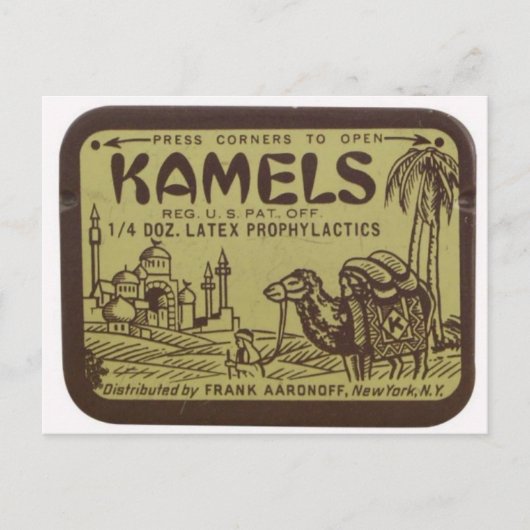 ブリキ箱はがき ポストカード (正面)