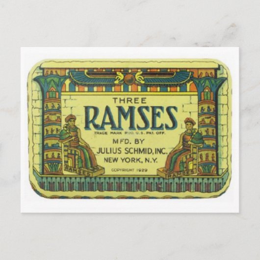 ブリキ箱はがき ポストカード (正面)