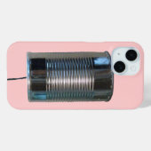 ブリキ缶とストリングフォン Case-Mate iPhoneケース (裏面 (横))