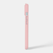 ブリキ缶と紐の電話 iPhone 15ケース (左側面)