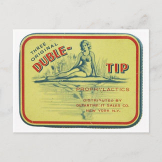 ブリキ缶 ポストカード