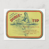 ブリキ缶 ポストカード (正面)