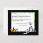 ブリキ職人 ポストカード (正面/裏面)