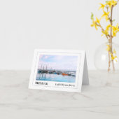 ブリクサム、イングランドのリビエラ、デヴォン カード (黄色い花)