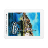 ブリクシャムハーバーサウスデボン冷蔵庫用マグネット マグネット (横)