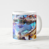 ブリクシャムハーバーデボンUK ジャンボコーヒーマグカップ (正面右)