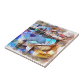 ブリクシャムハーバーデボンUK タイル (側面)