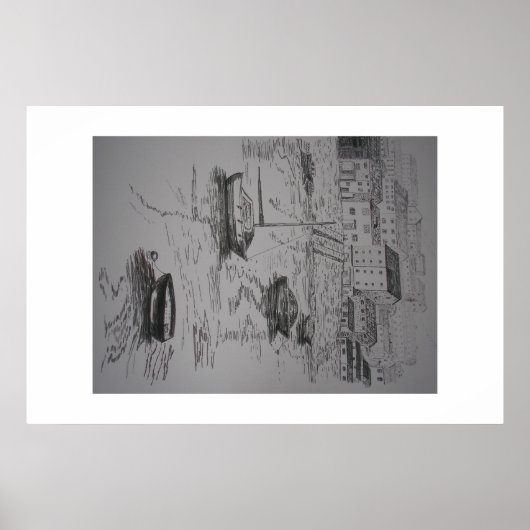 ブリクシャム絵画ハーバー ポスター (正面)