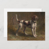 ブリケの鳴き声が聞こえる男 ポストカード (正面/裏面)