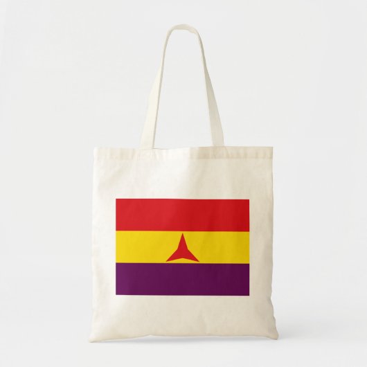 ブリケ国際的デススペインの州旗 トートバッグ (正面)