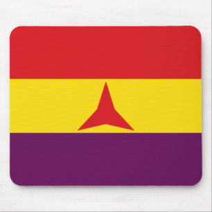 ブリケ国際的デススペインの州旗 マウスパッド