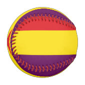 ブリケ国際的デススペインの州旗 野球ボール (正面左)