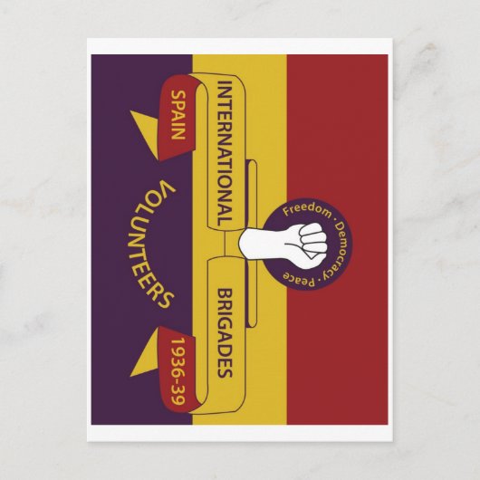 ブリケ国際的デス ポストカード (正面)