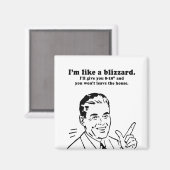 ブリザードみたいだ マグネット (正面/裏面)