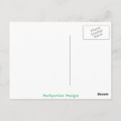 ブリザードツリーズ油 ポストカード (裏面)