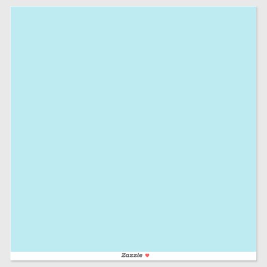 ブリザードブルー(単色) シール (シート)