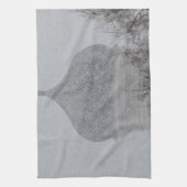 ブリザードロシアの キッチンタオル (縦)