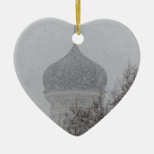 ブリザードロシアの セラミックオーナメント (正面)