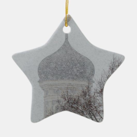 ブリザードロシアの セラミックオーナメント (正面)