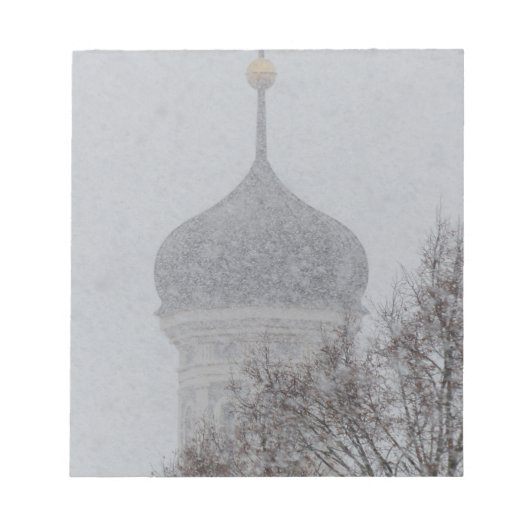 ブリザードロシアの ノートパッド (正面)