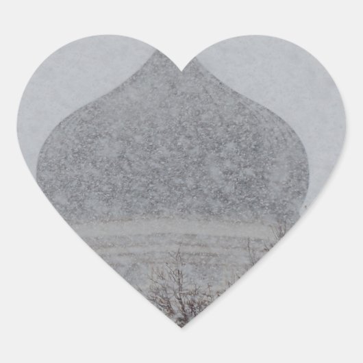 ブリザードロシアの ハートシール (正面)