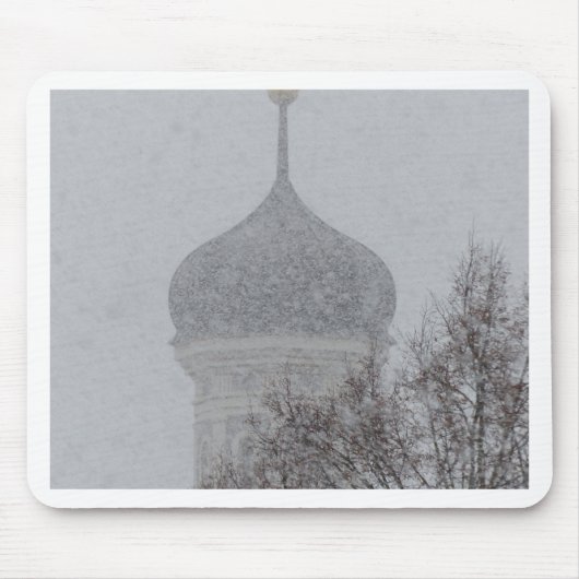 ブリザードロシアの マウスパッド (正面)