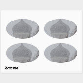 ブリザードロシアの 楕円形シール (シート)