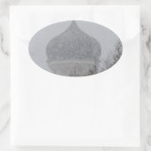 ブリザードロシアの 楕円形シール (バッグ)