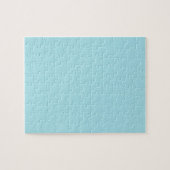 ブリザード無地のブルー ジグソーパズル (横)