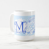 ブリザード- Melissaのマグ コーヒーマグカップ (正面左)